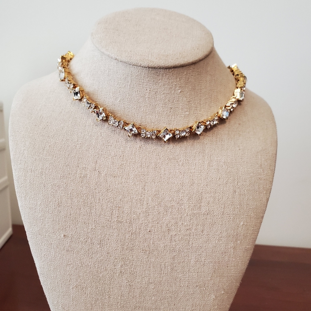 NWOT WOW! Monet Rhinestone Necklace